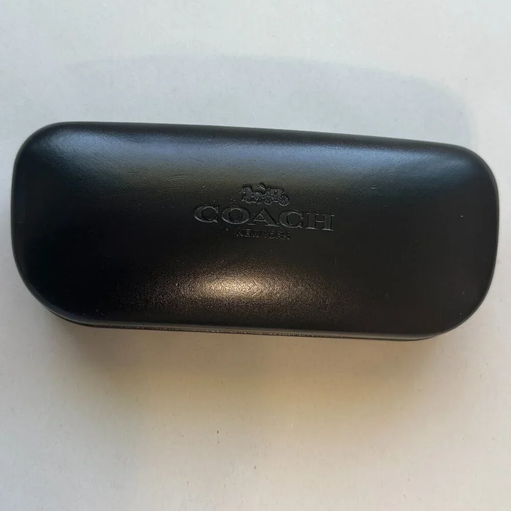 Coach Glasses Case Small Black